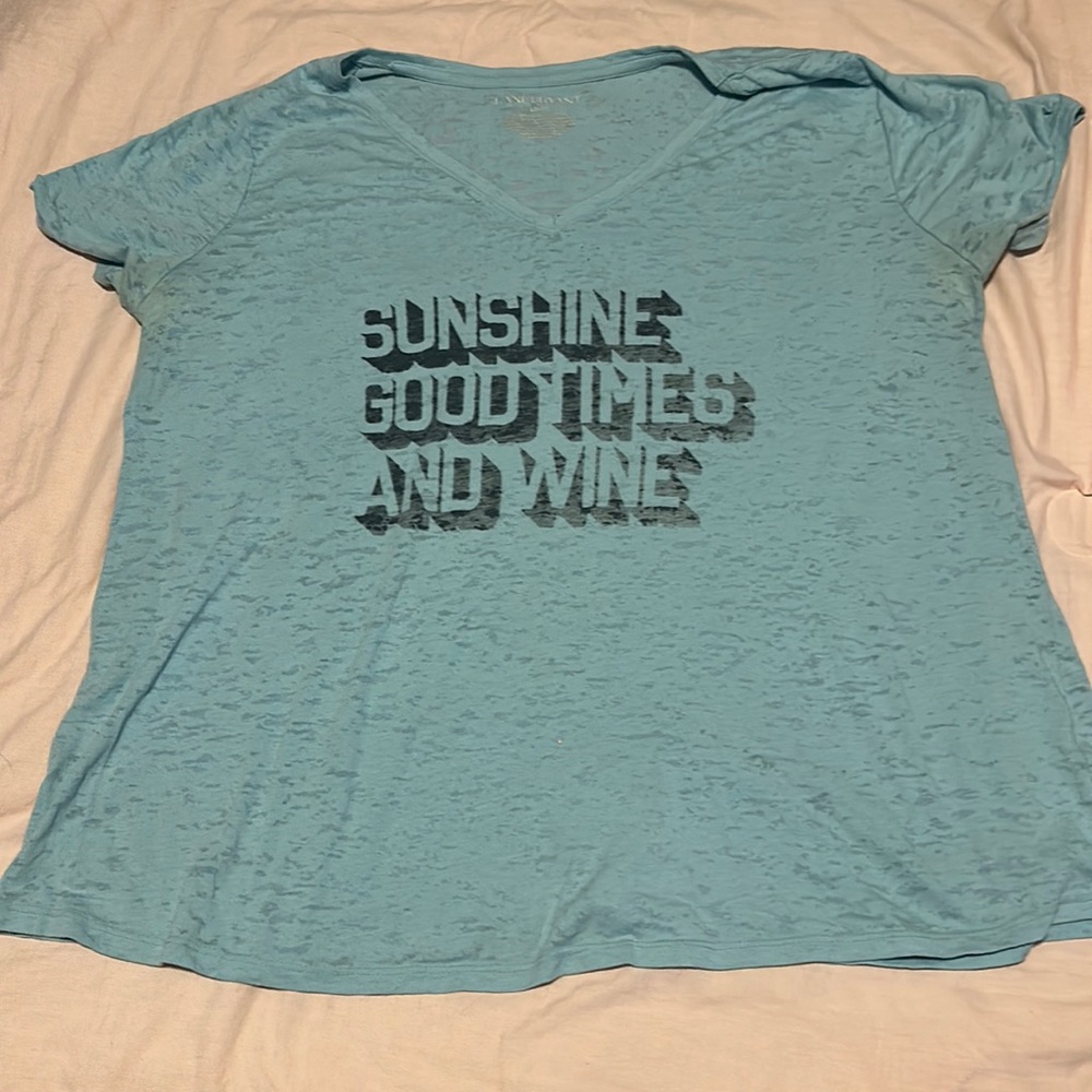 Sunshine Good Times And Wine shirt